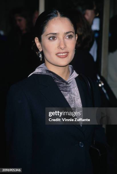 Mexican and American actress Salma Hayek attends the 15th Anniversary Re-Release of Lawrence Kasdan's 'The Big Chill' at the Cinerama Dome Theater in...