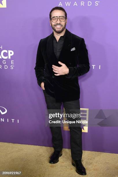 Jeremy Piven attends the 55th Annual NAACP Awards at Shrine Auditorium and Expo Hall on March 16, 2024 in Los Angeles, California.