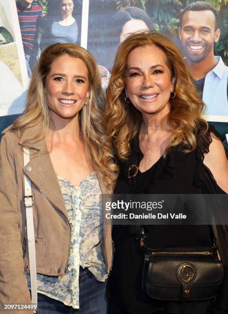 Cassidy Gifford and Kathie Lee Gifford attend "The Baxters" special screening for fans and readers, premiering on Prime Video March 28, 2024 - at...