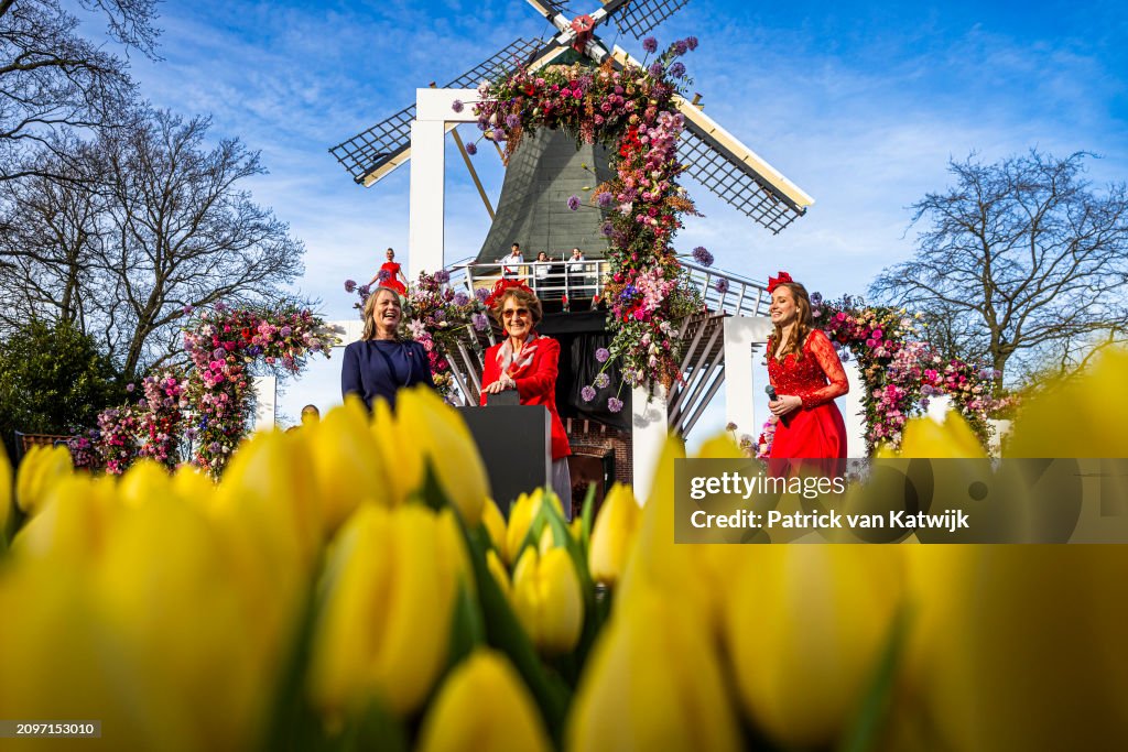 Princess Margriet Of The Netherlands Opens Keukenhof Season 2024 In Lisse