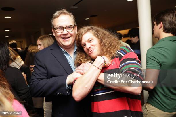 Andy Richter and Blake Anderson seen at Los Angeles Friends and Family Screening of Roku's "First Time Female Director" at Vidiots Foundation - Eagle...