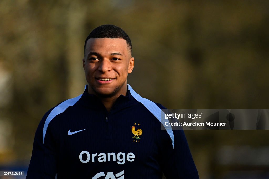 France Training Session And Press Conference