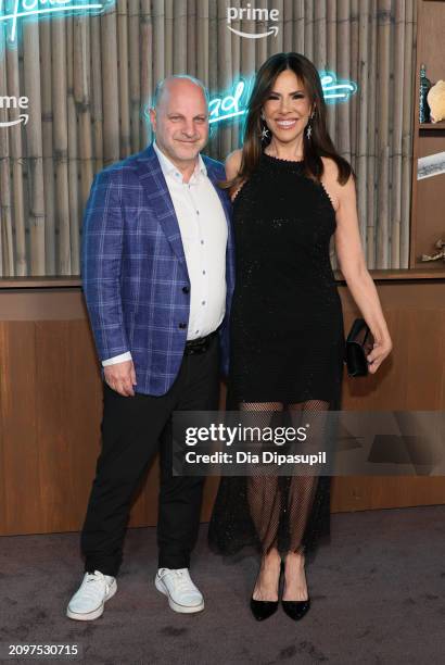 Jeff Fessler and Jen Fessler attend the "Road House" New York Premiere at Jazz at Lincoln Center on March 19, 2024 in New York City.