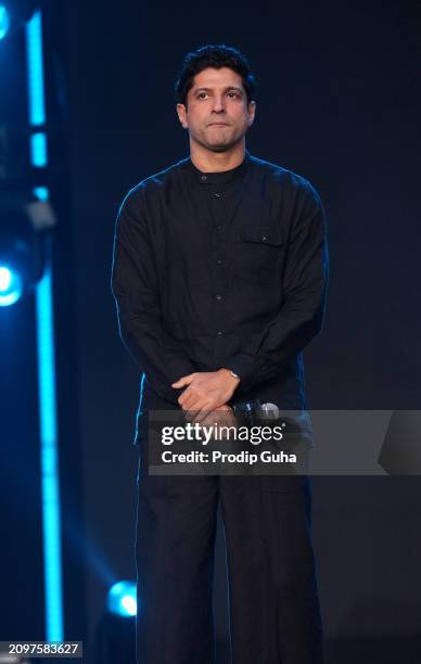 Farhan Akhtar attends the Prime Video Presents India Showcase on March 19, 2024 in Mumbai, India.