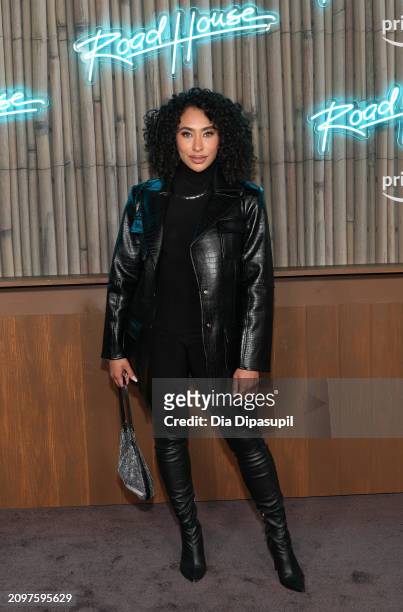 Raven Ross attends the "Road House" New York Premiere at Jazz at Lincoln Center on March 19, 2024 in New York City.
