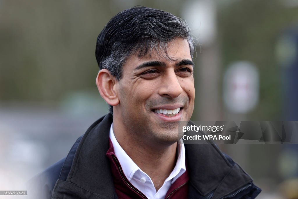 Rishi Sunak Visits Derbyshire
