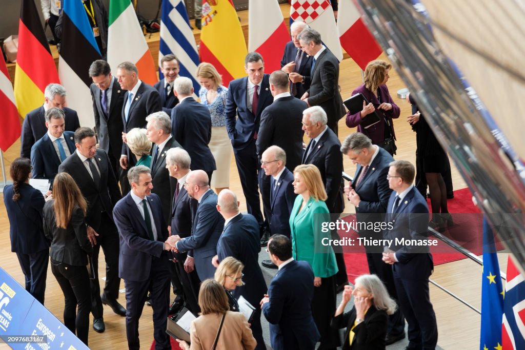 Second Day Of An EU Summit EU Summit