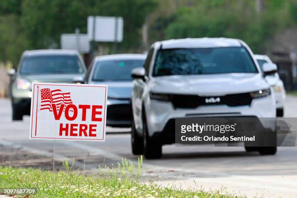 Early voting at the African American Research Library and Cultural Center in Fort Lauderdale on Saturday, March 2024. Democrats did not hold a...