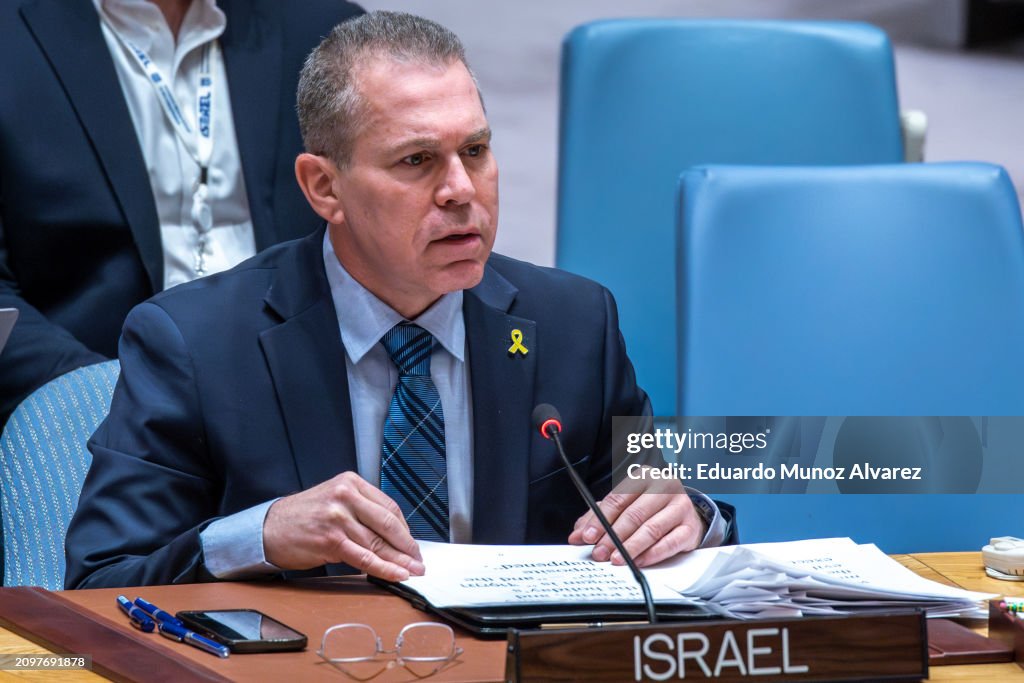 United Nations Security Council Votes On U.S. Ceasefire Resolution For Gaza War