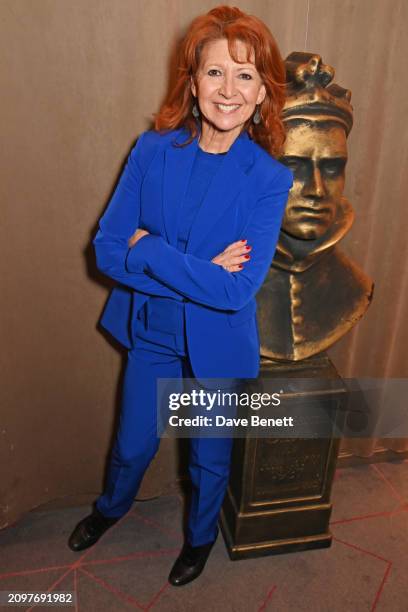 Bonnie Langford attends The Olivier Awards 2024 nominees reception at The Londoner Hotel on March 22, 2024 in London, England.