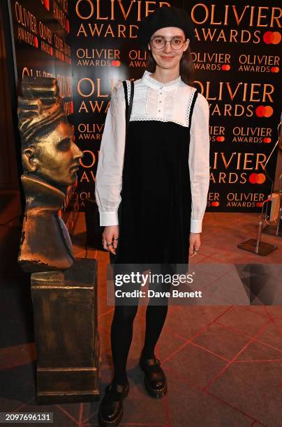 Tanya Reynolds attends The Olivier Awards 2024 nominees reception at The Londoner Hotel on March 22, 2024 in London, England.