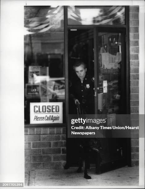 Radio Shack, Delaware Avenue, Albany, New York - after an armed robbery, Albany Police Department Officer James Teller and his partner, Thor, start...
