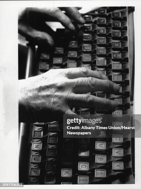 Linotype Machine Keyboard Layout 264 Linotype Machine Stock Photos, High-Res Pictures, and Images ...