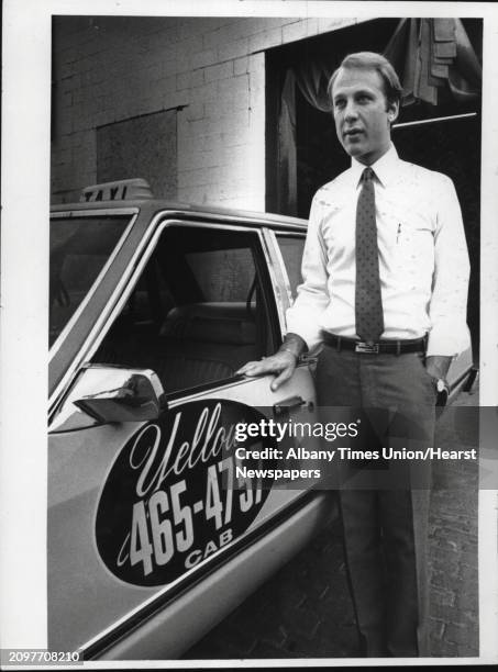 Elliot Feinman, Yellow Cab Company, 137 Lark Street, Albany, New York. July 23, 1982