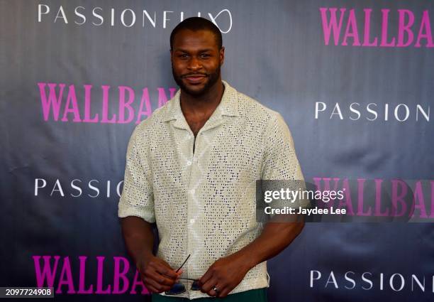 Cedrick Cooper attends the red carpet of Passionflix's Wallbanger Premiere at Passioncon at Hyatt Regency Grand Reserve on March 22, 2024 in San...