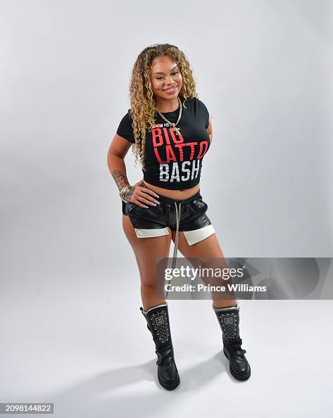 Rapper Latto attends Hot 107.9 Birthday Bash 2024 Artist Lineup Press ...