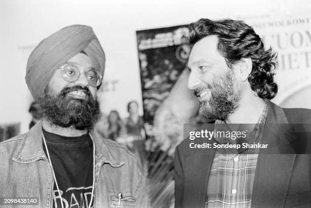 Shekhar Kapur an Indian filmmaker, actor, and film producer, met Bobby Bedi at a press conference at the India International Film Festival in New...