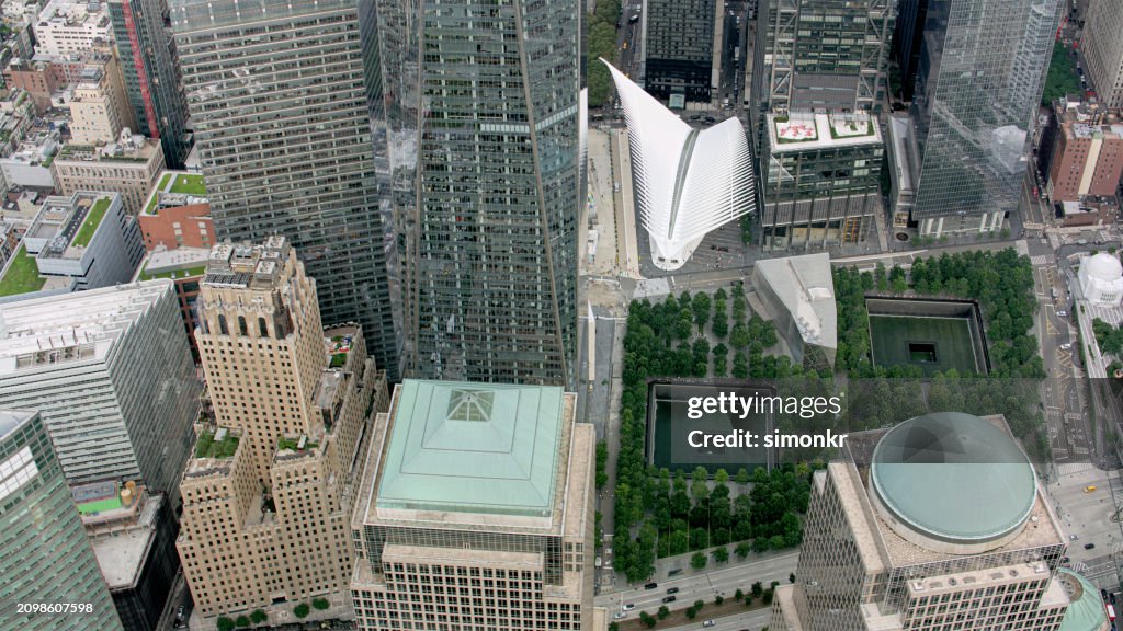 View of National September 11 Memorial & Museum