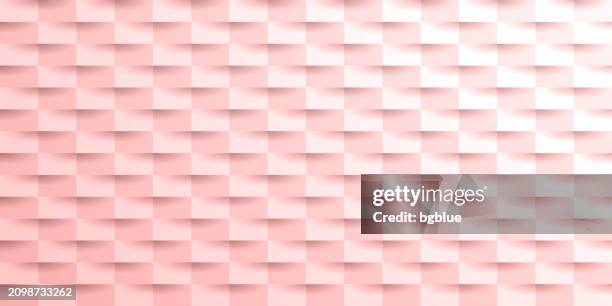 abstract pink background - geometric texture - rectangular torn paper vector stock illustrations
