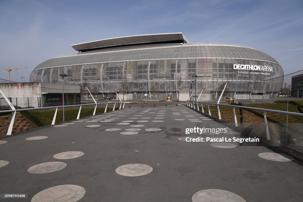 Stadium Pierre Mauroy Ahead Of The Summer Olympics 2024