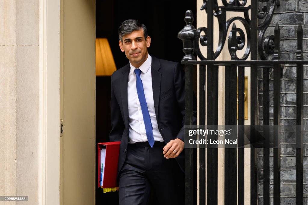 Rishi Sunak Attends PMQs
