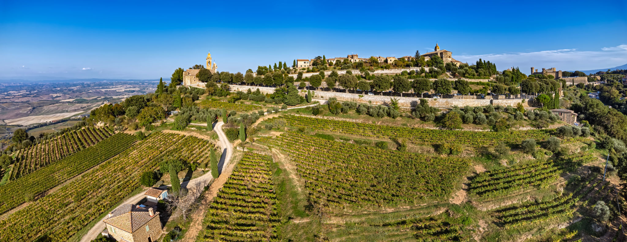 montalcino town