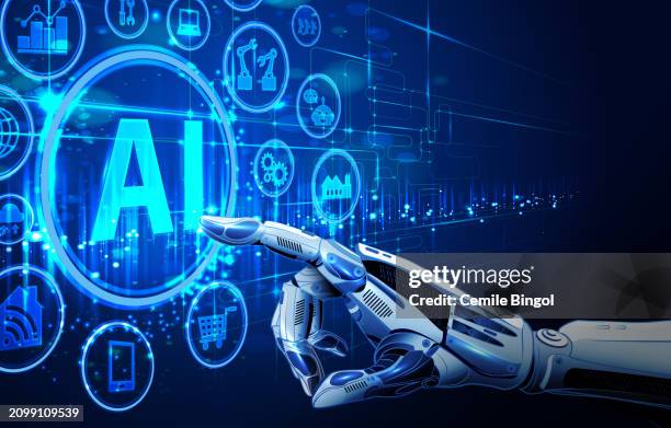 artificial intelligence application areas - green artificial intelligence background eps stock illustrations