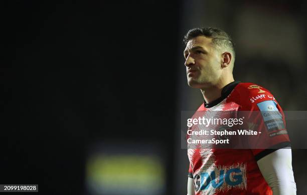 Gloucester Rugby's Jonny May during the Gallagher Premiership Rugby match between Leicester Tigers and Gloucester Rugby at Mattioli Woods Welford...