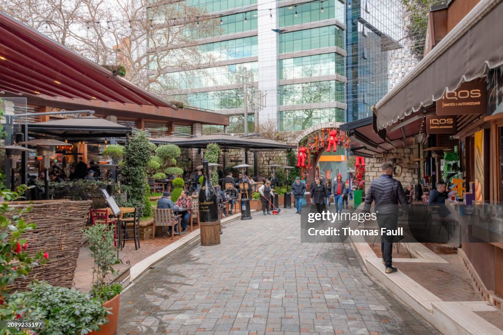 Restaurants dans le centre de Tirana