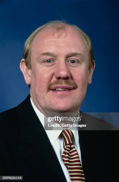 Head of BBC Television Sport Brian Barwick pictured during the Soccerex 96' at Wembley convention centre on April 24th,1996 in London, England.