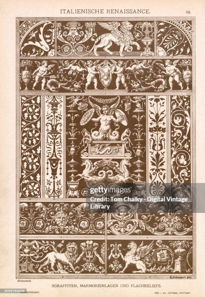 Inlay Renaissance Marble And Relief Art Italian Renaissance Inlays H Dolmetsch Creations ...