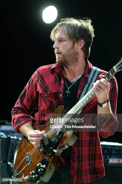 Caleb Followill of Kings of Leon performs during the Sasquatch! Music & Arts festival at The Gorge amphitheatre on May 23, 2009 in Quincy, Washington.