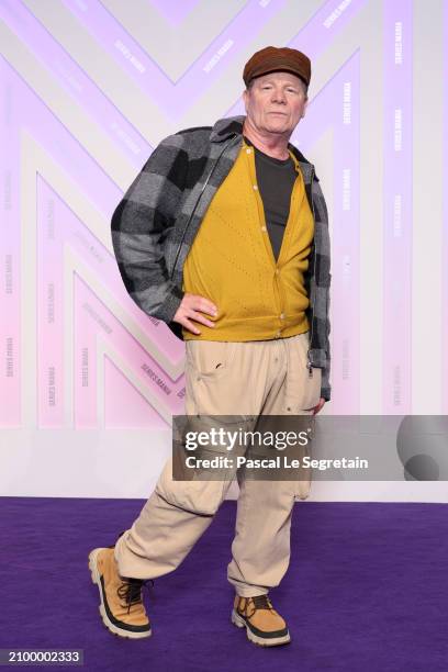 Peter Mullan attends the Series Mania Festival on March 20, 2024 in Lille, France.