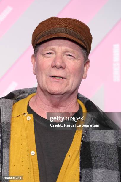 Peter Mullan attends the Series Mania Festival on March 20, 2024 in Lille, France.