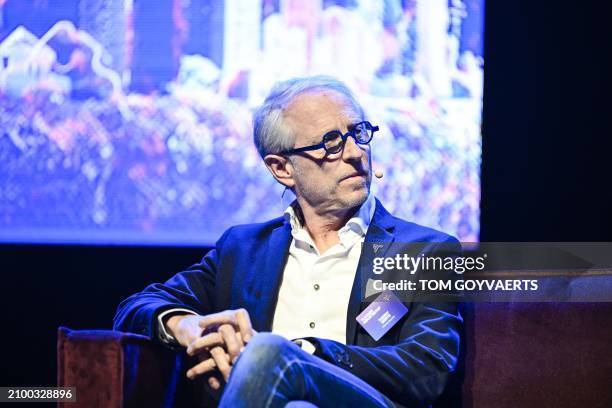 Google Belgium Thierry Geerts pictured during the first Flemish Industry Summit, during the Flanders Technology and Innovation Festival in the Lotto...