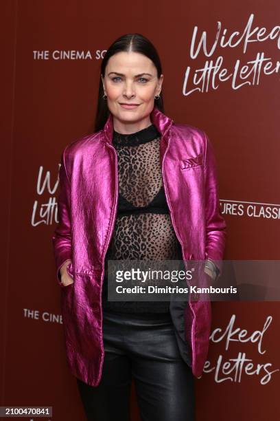 Tara Westwood attends Sony Pictures Classics And The Cinema Society Screening Of "Wicked Little Letters" at Crosby Street Hotel on March 20, 2024 in...