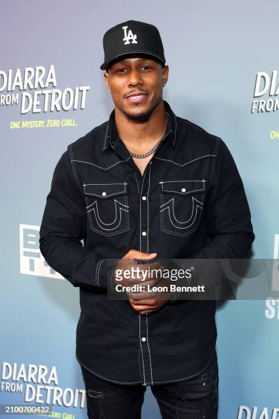 Mike Merrill attends the BET+ "Diarra From Detroit" Los Angeles Premiere at Citizen News Hollywood on March 20, 2024 in Los Angeles, California.