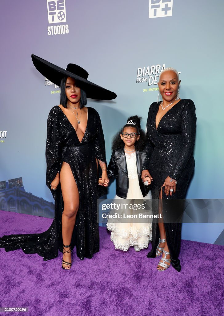 Dominque Perry Threads DomiNque Perry, Zen Jackson, and Elisa Coleman attend the BET+... News ...