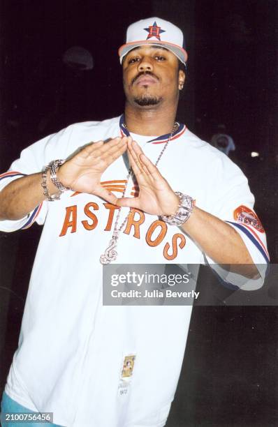 Just Blaze on the set of Joe Budden's "Pump It Up" video shoot in Miami, Florida on March 8, 2003.