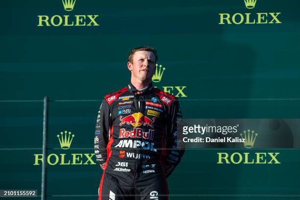 Will Brown driver of the Red Bull Ampol Racing Chevrolet Camaro ZL1 during race 1 of the Melbourne Supersprint, part of the 2024 Supercars...