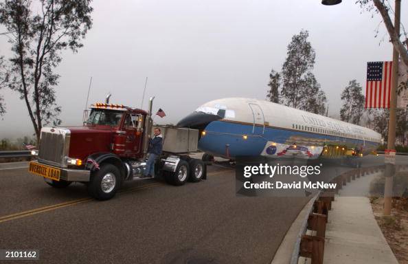 Air Force One Moves To Ronald Reagan Library