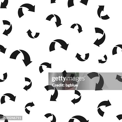 Decrease. Seamless pattern. Icons on white background Decrease. Seamless pattern. Icons on white background