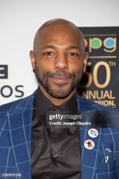 Don Gilet attends the 50th Broadcasting Press Guild Awards 2024 at Royal Horseguards Hotel on March 21, 2024 in London, England.
