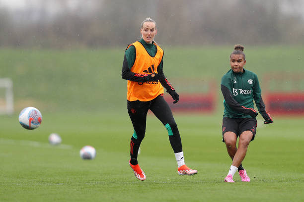 GBR: Manchester United Women Training Session