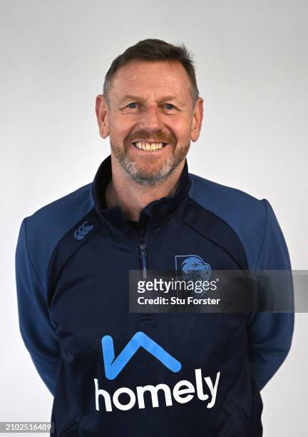 Alan Walker assistant coach poses for a portrait during the Durham CCC photocall ahead of the 2024 season at Seat Unique Riverside on March 21, 2024...