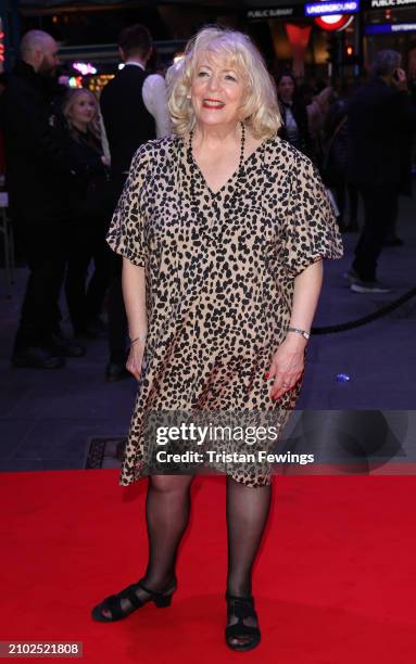 Alison Steadman attends the "Sister Act: The Musical" Opening Night at the Dominion Theatre on March 21, 2024 in London, England.