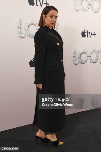 Maya Rudolph attends the Los Angeles Photo Call for Apple TV+ Series "Loot" Season 2 at The London West Hollywood at Beverly Hills on March 21, 2024...
