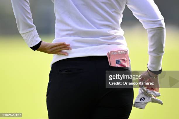 Paula Creamer of the United States walks 16th hole during the first round of the FIR HILLS SERI PAK Championship at Palos Verdes Golf Club on March...
