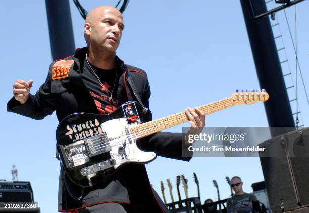 Tom Morello of Street Sweeper Social Club performs during the Sasquatch! Music & Arts festival at The Gorge amphitheatre on May 23, 2009 in Quincy,...