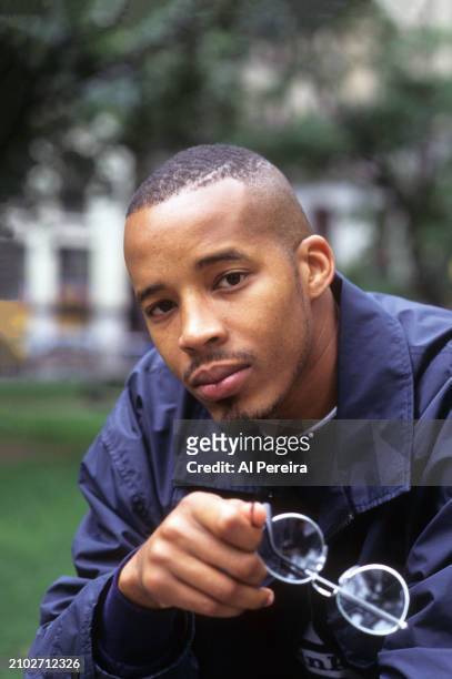 Rapper Warren G appears in a portrait taken on June 27, 1995 in Madison Square Park New York City.